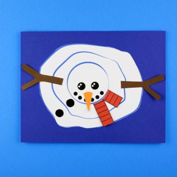 melted snowman craft