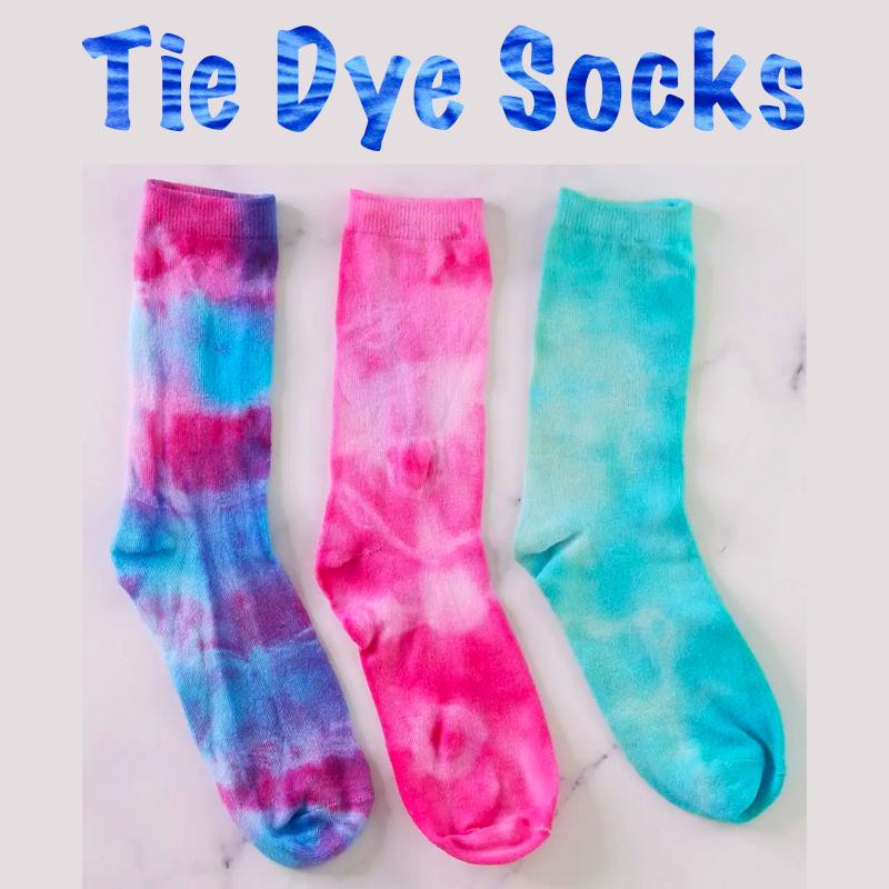 tie dye socks